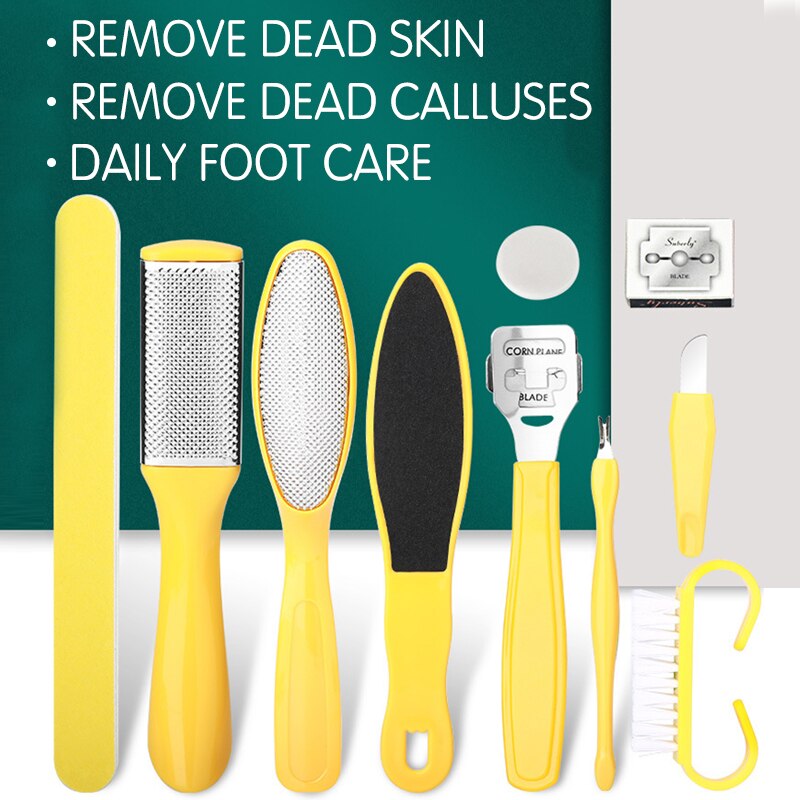 Professional 10pcs/set Pedicure Tool