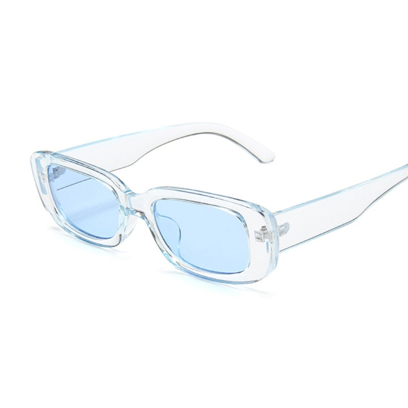 Vintage Black Square Sunglasses